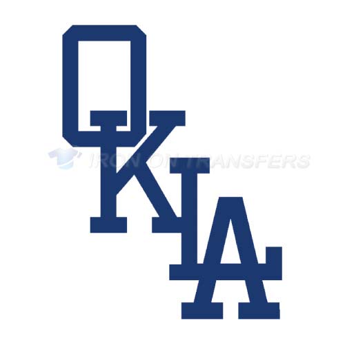 Oklahoma City Dodgers Iron-on Stickers (Heat Transfers)NO.8193